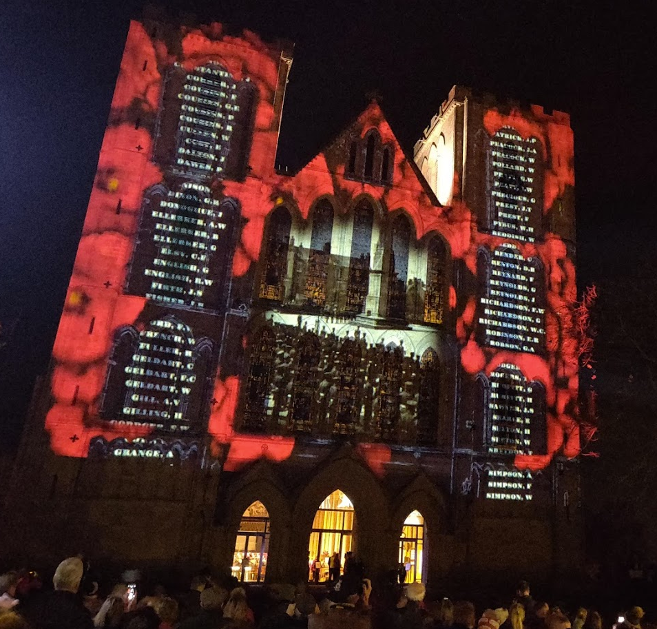 Armistice Day Light Show